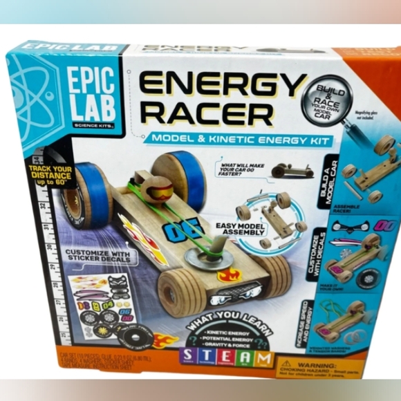 Epic Lab Energy Racer Model Kit - Picture 3 of 5
